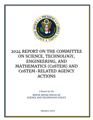 2024 年科学、技术、工程和数学委员会 (CoSTEM) 及 CoSTEM 相关机构行动报告